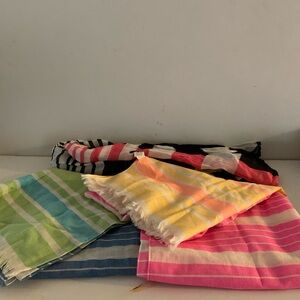 Colorful, summer scarves